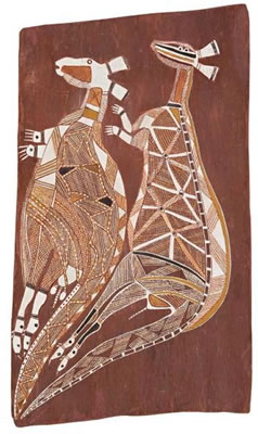 MALE AND FEMALE KANGAROOS C.1965