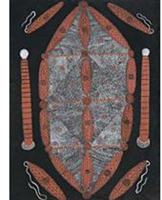 HONEY ANT DREAMING by Tim Leura Tjapaltjarri - Auction record, sale price, and art valuation. Compare with similar artists and explore comparable artworks.