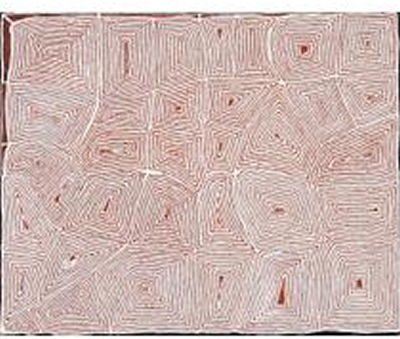Sample artwork by John John Bennett Tjapangati (c.1930 - 2002), known for aboriginal painting - View similar artists and auction records