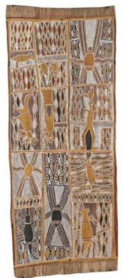 The Great Fire (on eucalyptus bark)