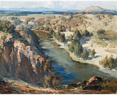 THE MURRUMBIDGEE NEAR CANBERRA