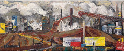 Sample artwork by Mandy Martin (Born 1952), known for painting - View similar artists and auction records