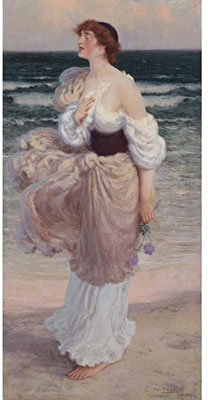 BY THE SEASHORE by Percy Frederick Seaton Spence - Auction record, sale price, and art valuation. Compare with similar artists and explore comparable artworks.