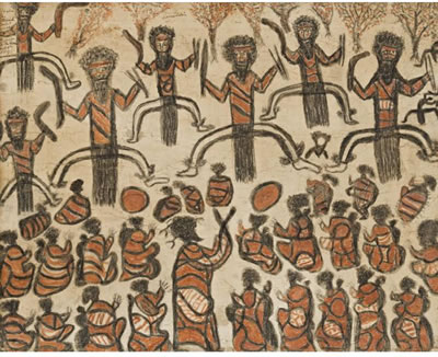 Sample artwork by William Barak (1824 - 1903), known for aboriginal art - View similar artists and auction records