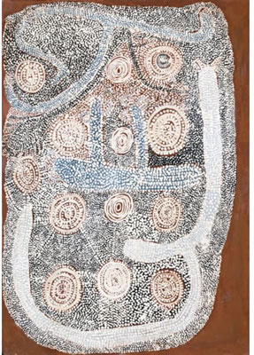 UNTITLED by Shorty Lungkarda Tjungarrayi - Auction record, sale price, and art valuation. Compare with similar artists and explore comparable artworks.