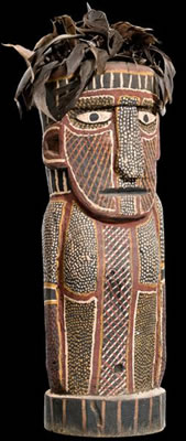UNTITLED (TIWI CEREMONIAL FIGURE)