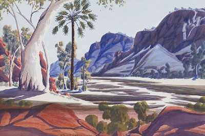 PALM VALLEY, JAMES RANGE
