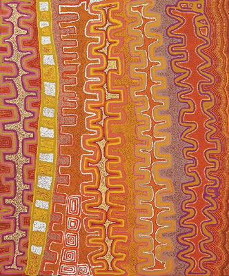 UNTITLED by Patrick Olodoodi Tjungurrayi - Auction record, sale price, and art valuation. Compare with similar artists and explore comparable artworks.