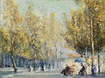 Sample artwork by John D Banks (1883 - 1945), known for painting - View similar artists and auction records