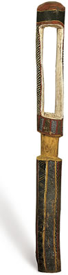 UNTITLED (TUTINI) by Declan Apuatimi - Auction record, sale price, and art valuation. Compare with similar artists and explore comparable artworks.