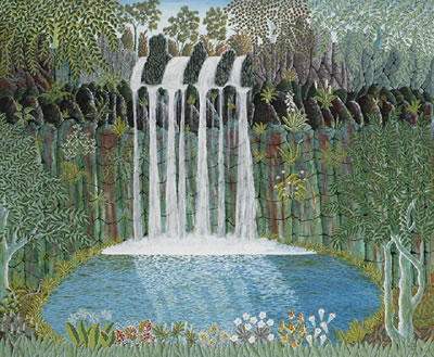 WATERFALL by Henri Bastin - Auction record, sale price, and art valuation. Compare with similar artists and explore comparable artworks.