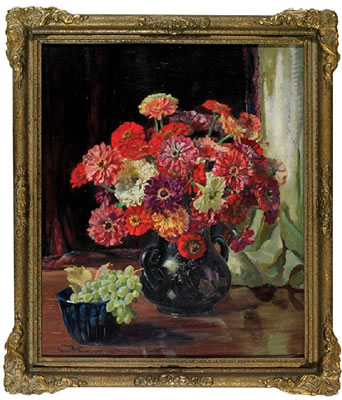 Sample artwork by George Whinnen (1891 - 1950), known for painting - View similar artists and auction records