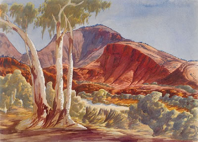 UNTITLED (CENTRAL AUSTRALIAN LANDSCAPE)
