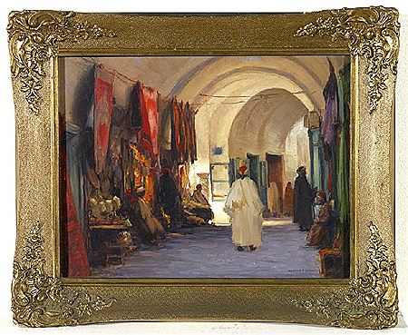 ORIENTAL MARKET SCENE