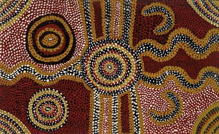 Sample artwork by David Corby Tjapaltjarri (c.1945 - 1980), known for aboriginal art - View similar artists and auction records