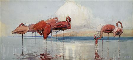 FLAMINGOES 1920