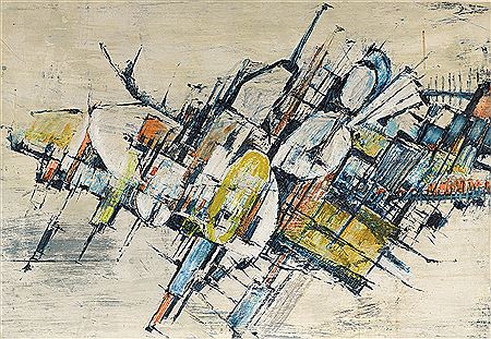 (Untitled) 1963 by William Rose - Auction record, sale price, and art valuation. Compare with similar artists and explore comparable artworks.