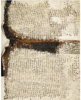 SACKING AND PLASTER, 1956