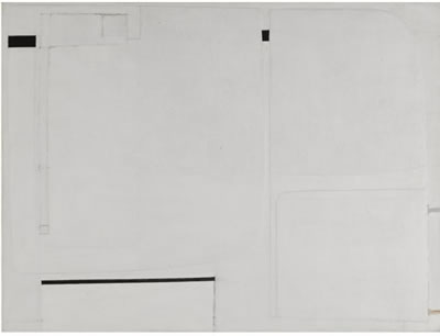 ABSTRACT FORMS ON WHITE NO. 2