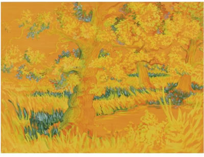 WOODLAND PASTURE WITH OAKS