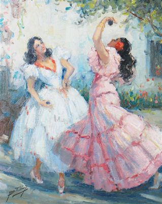 Spanish dancers