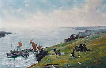 Looking out to sea