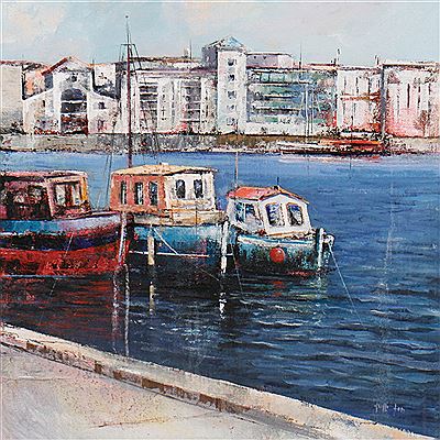Boats in the harbour