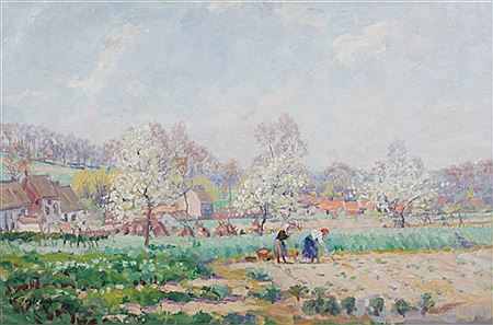 Ploughing the field by Alfred Hazledine - Auction record, sale price, and art valuation. Compare with similar artists and explore comparable artworks.