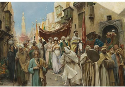 A WEDDING PROCESSION IN CAIRO by Fabio Fabbi - Auction record, sale price, and art valuation. Compare with similar artists and explore comparable artworks.