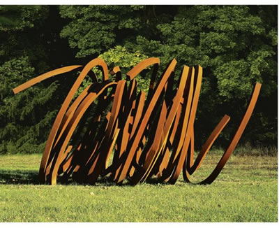 FOUR INDETERMINATE LINES by Bernar Venet - Auction record, sale price, and art valuation. Compare with similar artists and explore comparable artworks.
