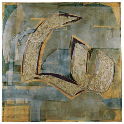 MOVEMENT OF LETTER by Youssef Ahmed - Auction record, sale price, and art valuation. Compare with similar artists and explore comparable artworks.