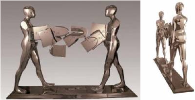 Double Walking Figure by Ernest Tino Trova - Auction record, sale price, and art valuation. Compare with similar artists and explore comparable artworks.