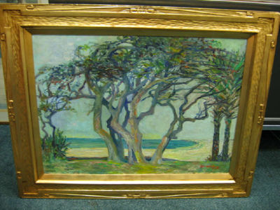 Along the South Pacfic Coast by Augusta Finkelnburg - Auction record, sale price, and art valuation. Compare with similar artists and explore comparable artworks.