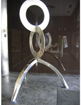 Sample artwork by Bud Lewin, known for abstract sculpture - View similar artists and auction records