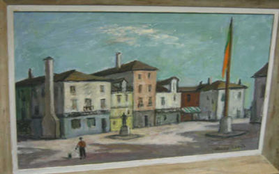 The Village Square, Murano, Italy, 1957