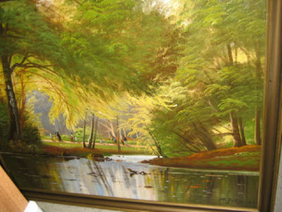Pond in the park