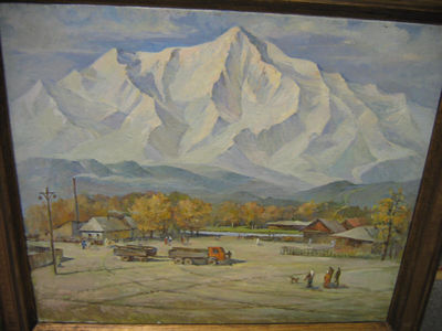 Siberian village, Kuray by Zaur Ibragimov - Auction record, sale price, and art valuation. Compare with similar artists and explore comparable artworks.