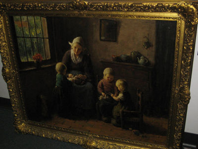 Sample artwork by Bernard (Bernhard) Pothast (1882 - 1966), known for genre, interior - View similar artists and auction records