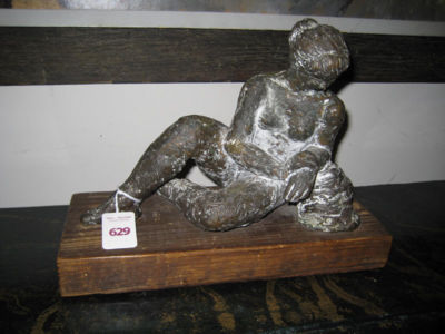 RECLINING FIGURE, 1959 by Paulina Everitt - Auction record, sale price, and art valuation. Compare with similar artists and explore comparable artworks.