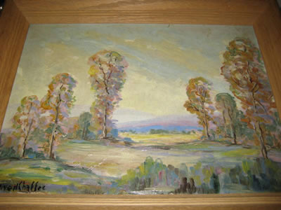 EARLY AUTUMN LANDSCAPE