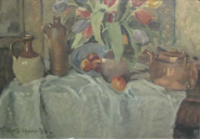 Sample artwork by Anders Hune (1894 - 1968), known for painting - View similar artists and auction records