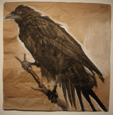 CORVUS CORAX, 2008 by Maggie Wheelock - Auction record, sale price, and art valuation. Compare with similar artists and explore comparable artworks.