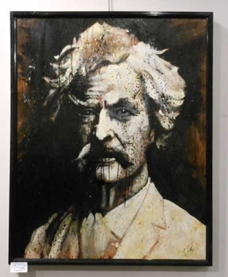 MARK TWAIN by Zack Smithey - Auction record, sale price, and art valuation. Compare with similar artists and explore comparable artworks.