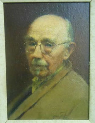 Portrait of Gustav Frederick Goetsch: Self-portrait
