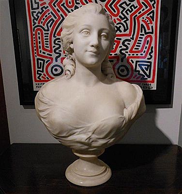 Bust of a beauty by Cesar Costantino Raimon Ceribelli - Auction record, sale price, and art valuation. Compare with similar artists and explore comparable artworks.