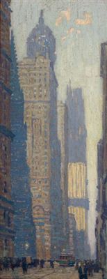 NEW YORK STREET SCENE