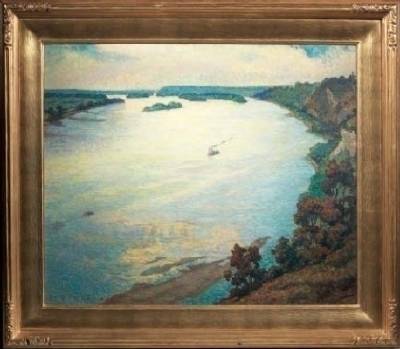 Landscape View from Alton Bluffs