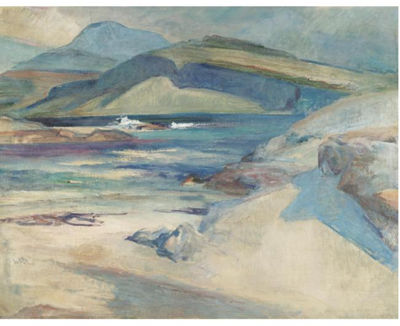BEN MORE FROM IONA by William Mervyn Glass - Auction record, sale price, and art valuation. Compare with similar artists and explore comparable artworks.