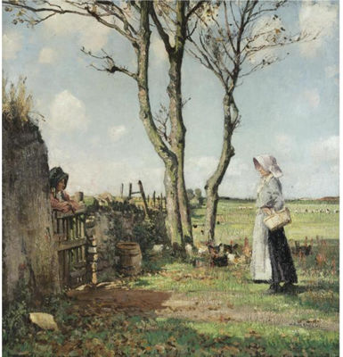 Sample artwork by William Page Atkinson Wells (1871 - 1923), known for painting - View similar artists and auction records