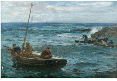 FISHERMEN OFF THE COAST